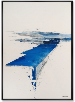 Набор из двух постеров на холсте Geometry of Spring Rivers 75X105 / 75X105 CM