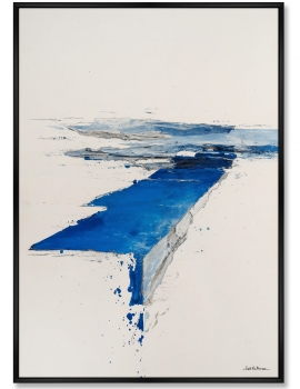 Постер на холсте Geometry of Spring Rivers 75X105 CM