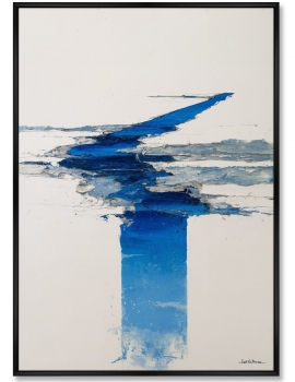Постер на холсте Geometry of Spring Rivers 75X105 CM