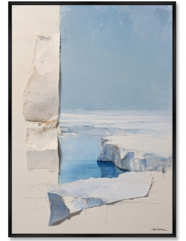 Постер на холсте Movement of Ice Fields 75X105 CM