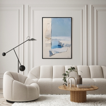 Постер на холсте Movement of Ice Fields 75X105 CM