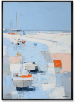 Набор из двух постеров на холсте On the Crystal Surface of Summer 75X105 / 75X105 CM