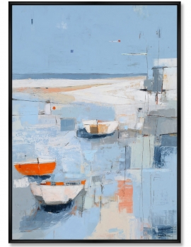 Постер на холсте On the Crystal Surface of Summer 75X105 CM