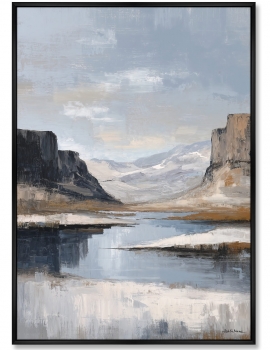 Постер на холсте Northern Mountains of the Taimyr Peninsula 75X105 CM