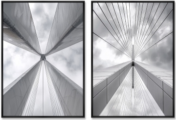 Набор из двух постеров на холсте Monumental Arches 75X105 / 75X105 CM