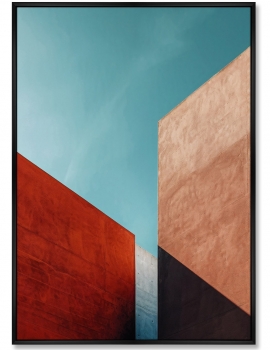 Постер на холсте The geometry of the Stone 75X105 CM