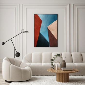 Постер на холсте The geometry of the Stone 75X105 CM
