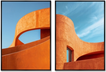 Набор из двух постеров на холсте Flexibility of Forms 75X105 / 75X105 CM