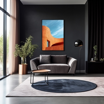 Постер на холсте Flexibility of Forms 75X105 CM