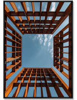 Постер на холсте  Sky Movement 75X105 CM