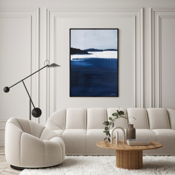 Постер на холсте Indigo Winter 75X105 CM