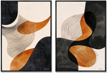 Набор из двух постеров на холсте Bullfighting 75X105 / 75X105 CM