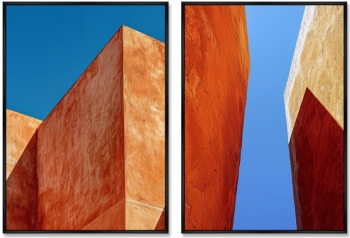 Набор из двух постеров на холсте The Cornerstone 75X105 / 75X105 CM