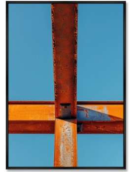 Постер на холсте Metal Lines 75X105 CM
