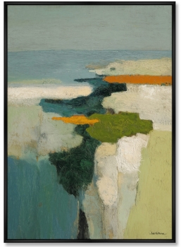 Набор из двух постеров на холсте Above the Crest of the Waterfall 75X105 / 75X105 CM