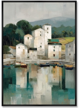 Набор из двух постеров на холсте A lake That Holds Memories 75X105 / 75X105 CM