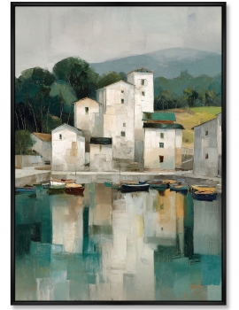 Постер на холсте A Lake that Holds Memories 75X105 CM