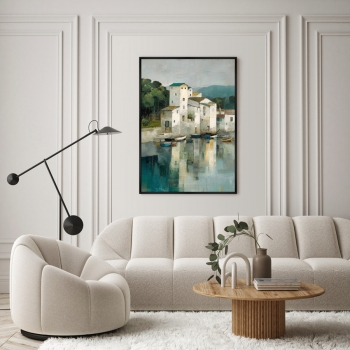 Постер на холсте A Lake that Holds Memories 75X105 CM