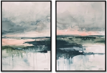 Набор из двух постеров на холсте After the Storm 75X105 / 75X105 CM