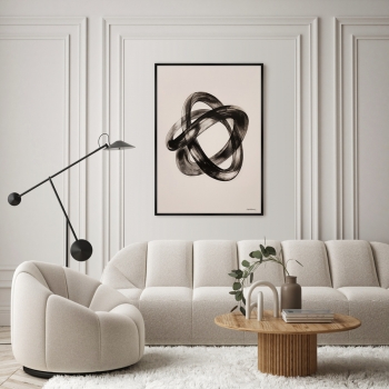 Постер на холсте The Singularity 75X105 CM