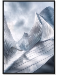 Постер на холсте The Sea of Steel 75X105 CM