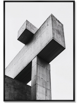 Постер на холсте The Structure of the Forms 75X105 CM