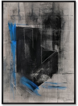 Набор из двух постеров на холсте Superposition of a Hypercube 75X105 / 75X105 CM