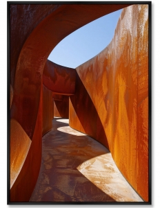 Постер на холсте Metal Dance 75X105 CM