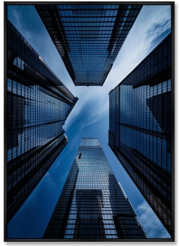 Набор из двух постеров на холсте Urban Landscape 75X105 / 75X105 CM