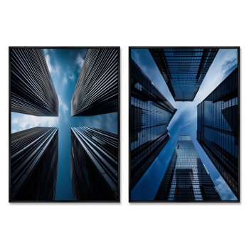 Набор из двух постеров на холсте Urban Landscape 75X105 / 75X105 CM