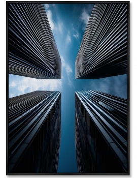 Постер на холсте Urban Landscape 75X105 CM