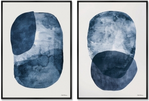 Набор из двух постеров на холсте The Shape of the Air 75X105 / 75X105 CM