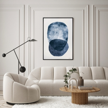 Постер на холсте The Shape of the Air 75X105 CM