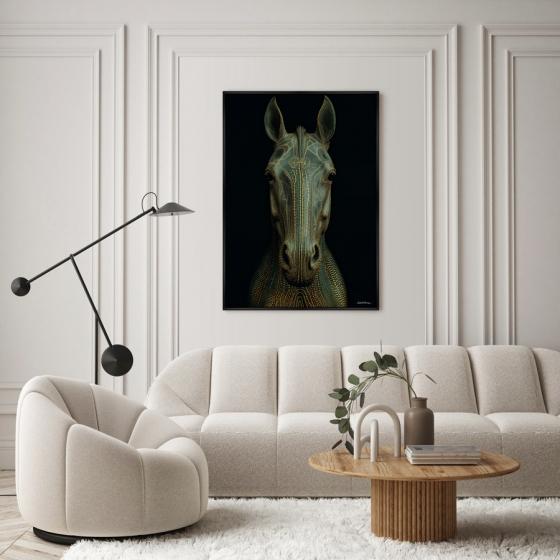 Репродукция картины на холсте Equus 75X105 CM 2