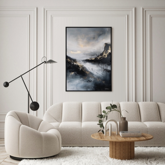 Репродукция картины на холсте Waiting for the Storm 75X105 CM 2