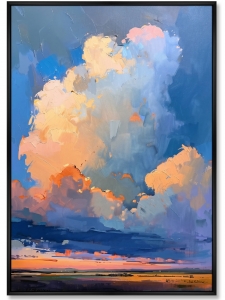 Репродукция картины на холсте Up 75X105 CM