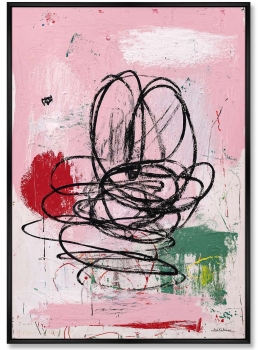 Композиция из двух репродукций картин на холсте The same Mouse 75X105 / 75X105 CM