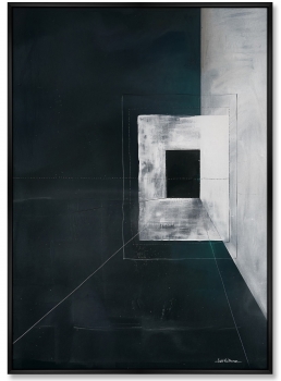 Композиция из двух репродукций картин на холсте Getting Out of Your Comfort Zone 75X105 / 75X105 CM