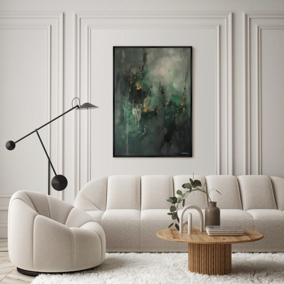 Репродукция картины на холсте The Large Magellanic Cloud Galaxy 75X105 CM 2