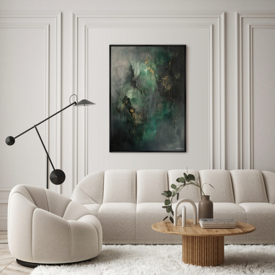 Репродукция картины на холсте The Large Magellanic Cloud Galaxy 75X105 CM 2