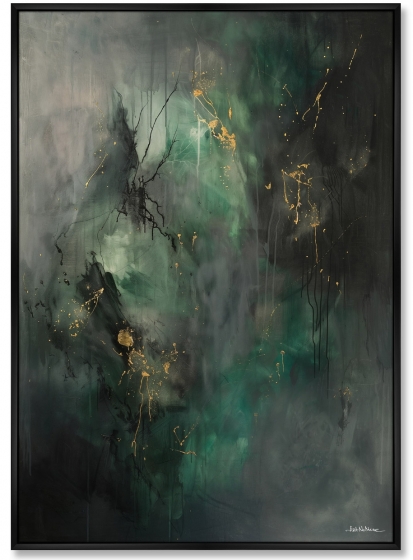 Репродукция картины на холсте The Large Magellanic Cloud Galaxy 75X105 CM 1