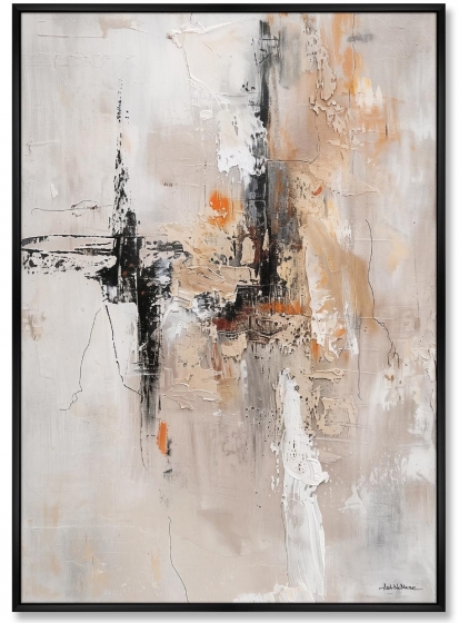 Репродукция картины на холсте Sunset 75X105 CM 1