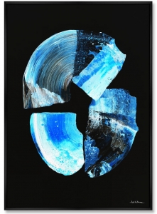 Репродукция картины на холсте The Frozen Glow of the Sculptor Constellation 75X105 CM