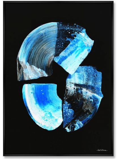 Репродукция картины на холсте The Frozen Glow of the Sculptor Constellation 75X105 CM 1