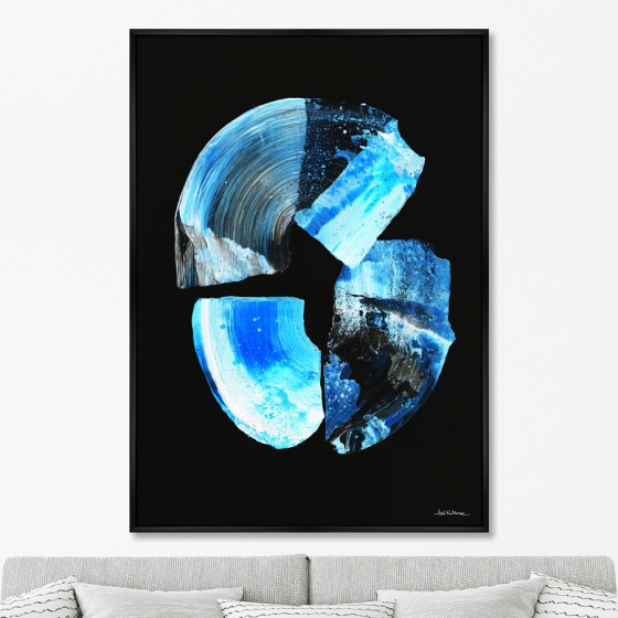 Репродукция картины на холсте The Frozen Glow of the Sculptor Constellation 75X105 CM 6