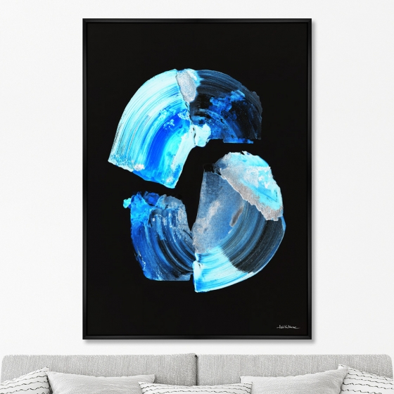 Репродукция картины на холсте The Frozen Glow of the Sculptor Constellation 75X105 CM 6