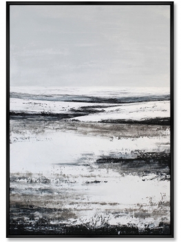 Композиция из двух репродукций картин на холсте Winter 75X105 / 75X105 CM