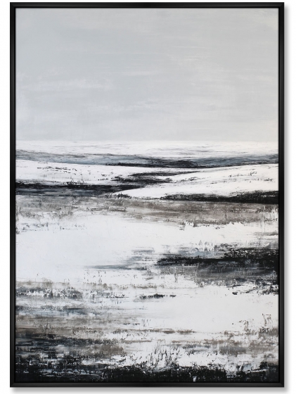 Композиция из двух репродукций картин на холсте Winter 75X105 / 75X105 CM 2