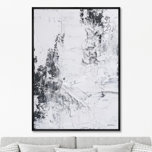 Репродукция картины на холсте Зима, лес, No 1, 2025г.