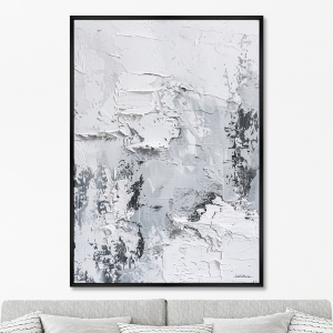 Репродукция картины на холсте Зима, лес, No 2, 2025г.